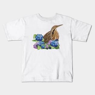 Lentiginous Bittern Kids T-Shirt